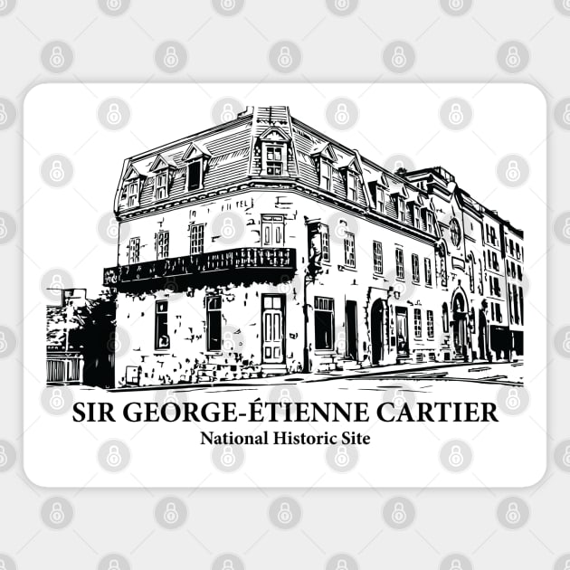 Sir George-Étienne Cartier National Historic Site - Montréal QC Magnet by Lakeric